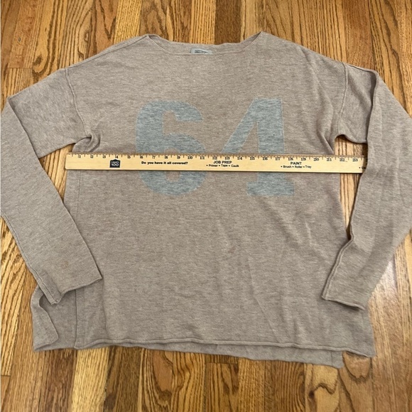 Women’s Pull Over Sweater Lambs Wool Cashmere Blend Size S Relaxed Fit - Picture 7 of 7